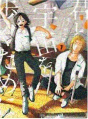 漫画改动画《墨色千年》封面